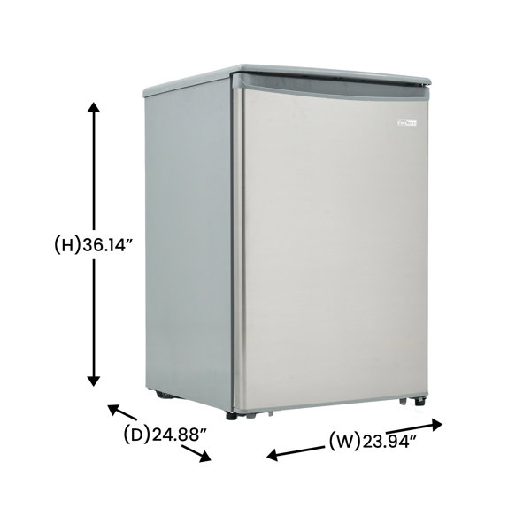 Equator Advanced Appliances 4.3 Cubic Feet Upright Freezer with